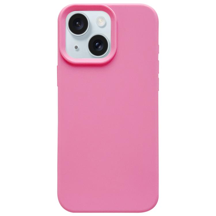 Custodia per telefono in silicone liquido con effetto dopamina semplice, For iPhone 15