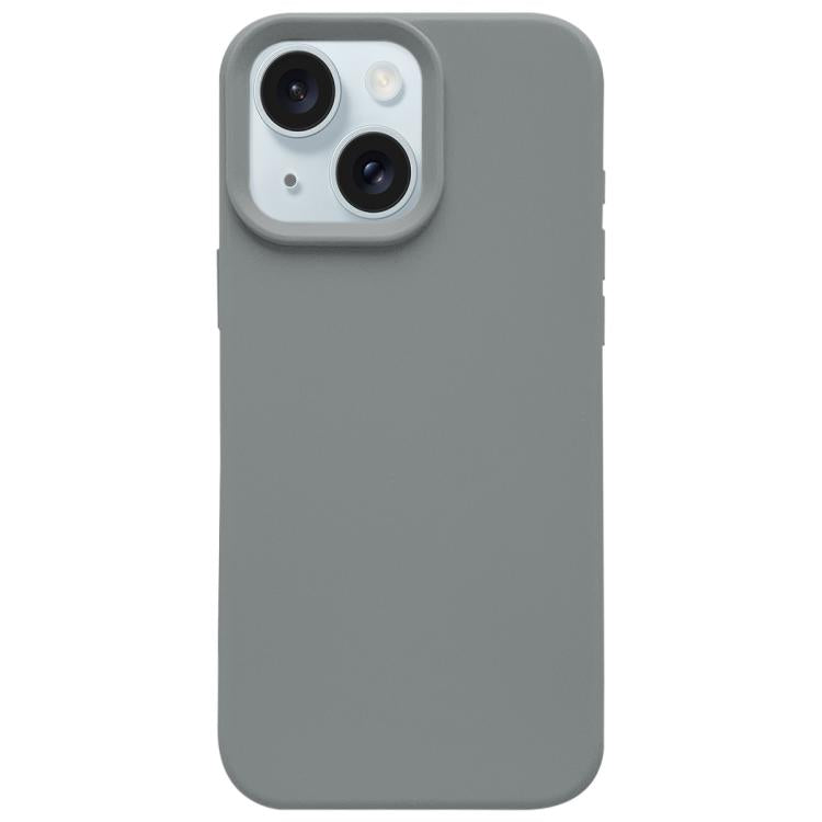 Custodia per telefono in silicone liquido con effetto dopamina semplice, For iPhone 15