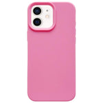 Custodia per telefono in silicone liquido con effetto dopamina semplice, For iPhone 12