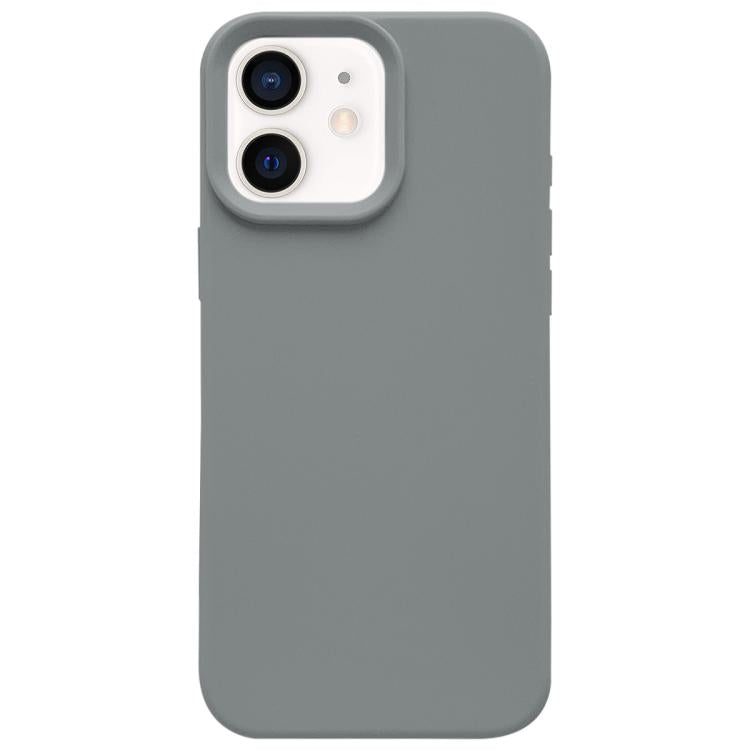 Custodia per telefono in silicone liquido con effetto dopamina semplice, For iPhone 12