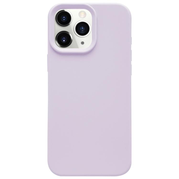 Custodia per telefono in silicone liquido con effetto dopamina semplice, For iPhone 11 Pro Max