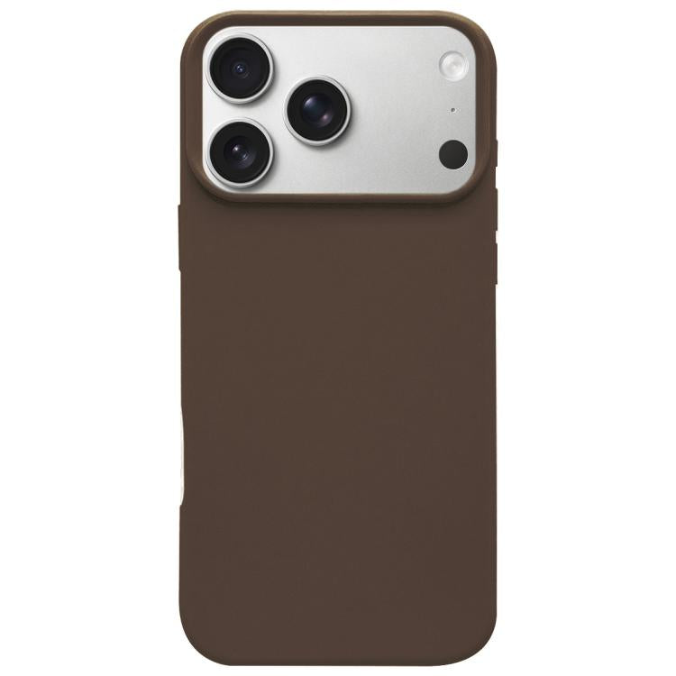 Custodia per telefono in silicone liquido con effetto dopamina semplice, For iPhone 17 Pro Max