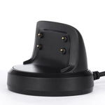 Base di ricarica wireless in TPE per smartwatch con interfaccia USB xDfind, For Samsung Gear Fit2 / Fit2 Pro