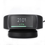 Base di ricarica wireless in TPE per smartwatch con interfaccia USB xDfind, For Samsung Gear Fit2 / Fit2 Pro