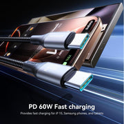 JOYROOM S-A28 Flash Series 480Mbps Fast Charging Data Cable, Length: 1m, Type-C to Type-C Cable, Type-C to 8 Pin Cable, USB to Type-C Cable, USB to 8 Pin Cable