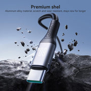 JOYROOM S-A28 Flash Series 480Mbps Fast Charging Data Cable, Length: 1m, Type-C to Type-C Cable, Type-C to 8 Pin Cable, USB to Type-C Cable, USB to 8 Pin Cable