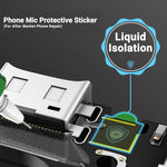 2UUL DA32 500 in 1 Phone Mic Protective Sticker, DA32