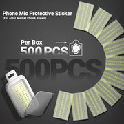 2UUL DA32 500 in 1 Phone Mic Protective Sticker, DA32