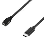 xDfind Caricabatterie per smartwatch con porta USB-C / Type-C e trasmissione dati, lunghezza: 1 m, For Garmin Fenix 8 / 7X / 6S Pro