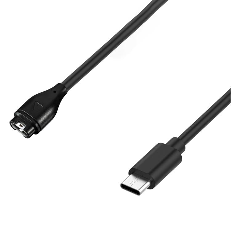 xDfind Caricabatterie per smartwatch con porta USB-C / Type-C e trasmissione dati, lunghezza: 1 m, For Garmin Fenix 8 / 7X / 6S Pro