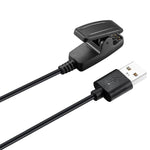 Caricabatterie a clip per smartwatch xDfind con porta USB-A e trasmissione dati, lunghezza: 1 m, For Garmin Forerunner 645 / 35 / S20 / Lily 2