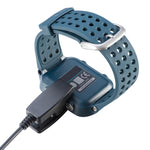 Caricabatterie a clip per smartwatch xDfind con porta USB-A e trasmissione dati, lunghezza: 1 m, For Garmin Forerunner 645 / 35 / S20 / Lily 2