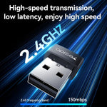 Adattatore WiFi USB Yesido WP10 150 Mbps