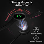 Cavo di ricarica magnetico xDfind per smartwatch Google Pixel Watch, lunghezza: 1 m, USB Port, USB-C / Type-C Port
