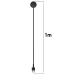 Cavo di ricarica xDfind per smartwatch Google Pixel Watch 3 / Watch 2, lunghezza: 1 m, USB Port, USB-C / Type-C Port
