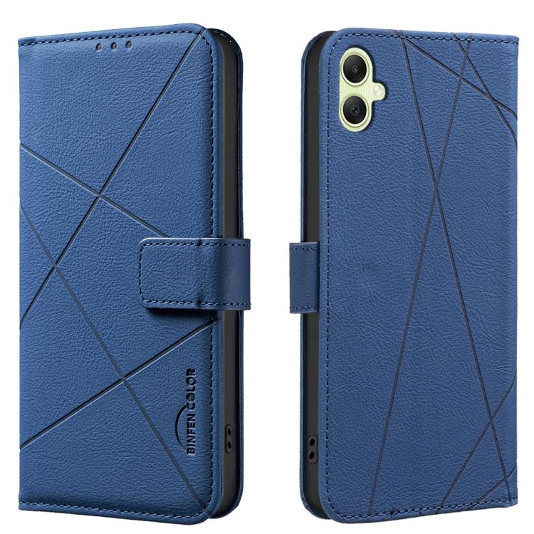 Custodia per telefono in pelle con motivo geometrico e protezione RFID., For Samsung Galaxy A55, For Samsung Galaxy A35, For Samsung Galaxy A05, For Samsung Galaxy A05S