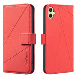 Custodia per telefono in pelle con motivo geometrico e protezione RFID., For Samsung Galaxy A55, For Samsung Galaxy A35, For Samsung Galaxy A05, For Samsung Galaxy A05S