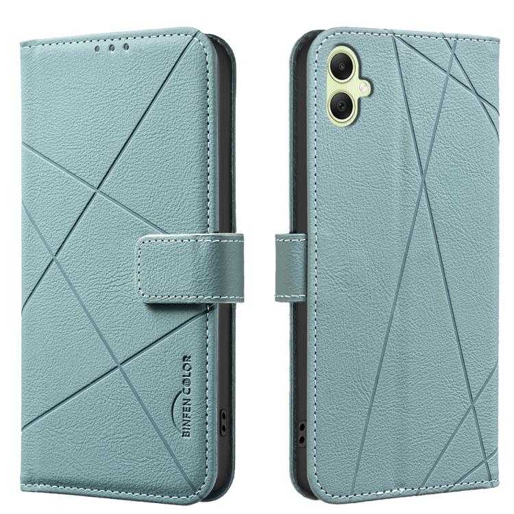 Custodia per telefono in pelle con motivo geometrico e protezione RFID., For Samsung Galaxy A55, For Samsung Galaxy A35, For Samsung Galaxy A05, For Samsung Galaxy A05S