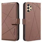 Custodia per telefono in pelle con motivo geometrico e protezione RFID., For Samsung Galaxy A54 5G, For Samsung Galaxy A23 / M23 / M13 4G, For Samsung Galaxy A13, For Samsung Galaxy A53
