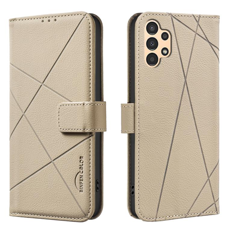 Custodia per telefono in pelle con motivo geometrico e protezione RFID., For Samsung Galaxy A54 5G, For Samsung Galaxy A23 / M23 / M13 4G, For Samsung Galaxy A13, For Samsung Galaxy A53