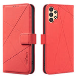 Custodia per telefono in pelle con motivo geometrico e protezione RFID., For Samsung Galaxy A54 5G, For Samsung Galaxy A23 / M23 / M13 4G, For Samsung Galaxy A13, For Samsung Galaxy A53