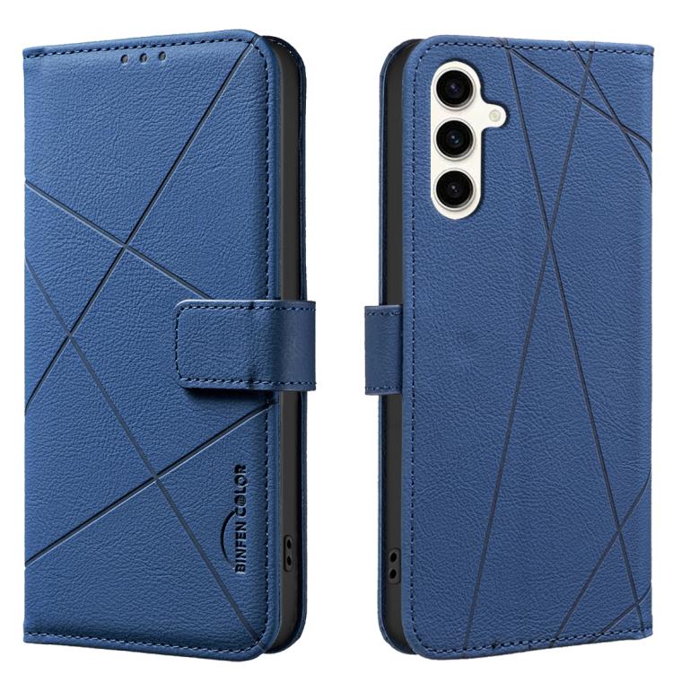 Custodia per telefono in pelle con motivo geometrico e protezione RFID., For Samsung Galaxy A26, For Samsung Galaxy A36, For Samsung Galaxy A16, For Samsung Galaxy A15