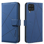 Custodia per telefono in pelle con motivo geometrico e protezione RFID., For Samsung Galaxy A22 4G, For Samsung Galaxy A22 5G, For Samsung Galaxy A32 4G, For Samsung Galaxy A72