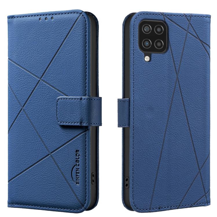 Custodia per telefono in pelle con motivo geometrico e protezione RFID., For Samsung Galaxy A22 4G, For Samsung Galaxy A22 5G, For Samsung Galaxy A32 4G, For Samsung Galaxy A72