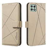 Custodia per telefono in pelle con motivo geometrico e protezione RFID., For Samsung Galaxy A22 4G, For Samsung Galaxy A22 5G, For Samsung Galaxy A32 4G, For Samsung Galaxy A72