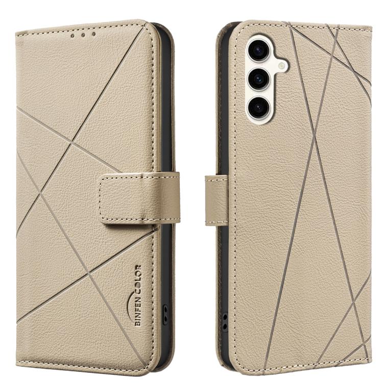 Custodia per telefono in pelle con motivo geometrico e protezione RFID., For Samsung Galaxy A26, For Samsung Galaxy A36, For Samsung Galaxy A16, For Samsung Galaxy A15