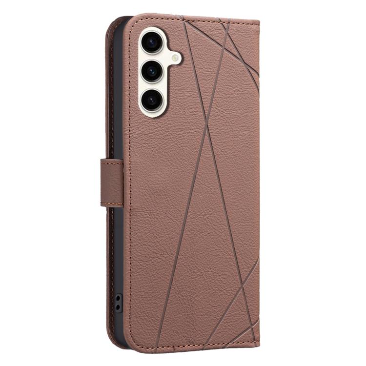 Custodia per telefono in pelle con motivo geometrico e protezione RFID., For Samsung Galaxy A54 5G, For Samsung Galaxy A23 / M23 / M13 4G, For Samsung Galaxy A13, For Samsung Galaxy A53