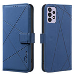 Custodia per telefono in pelle con motivo geometrico e protezione RFID., For Samsung Galaxy A22 4G, For Samsung Galaxy A22 5G, For Samsung Galaxy A32 4G, For Samsung Galaxy A72