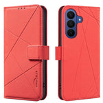 Custodia per telefono in pelle con motivo geometrico e protezione RFID., For Samsung Galaxy A37 5G, For Samsung Galaxy A27 5G, For Samsung Galaxy A06, For Samsung Galaxy A56