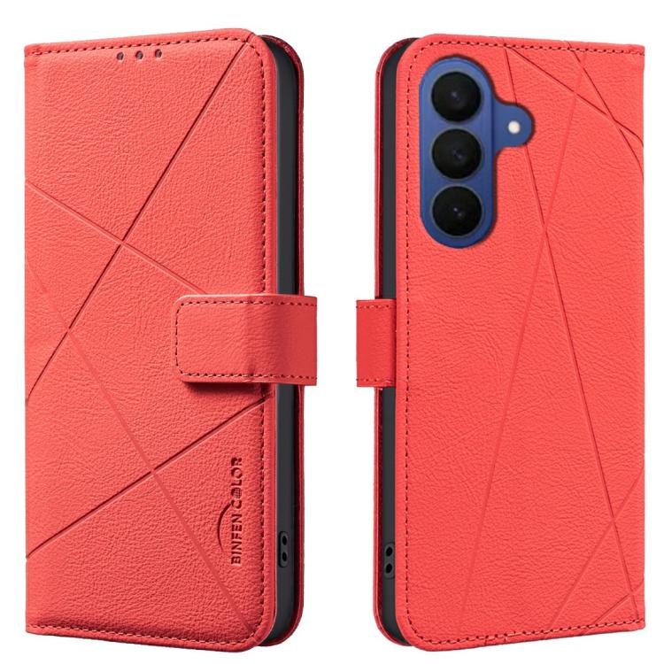 Custodia per telefono in pelle con motivo geometrico e protezione RFID., For Samsung Galaxy A37 5G, For Samsung Galaxy A27 5G, For Samsung Galaxy A06, For Samsung Galaxy A56
