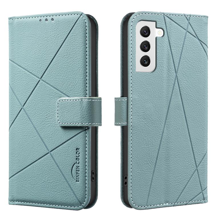 Custodia per telefono in pelle con motivo geometrico e protezione RFID., For Samsung Galaxy S21 FE 5G, For Samsung Galaxy S21 5G, For Samsung Galaxy S21+ 5G, For Samsung Galaxy S21 Ultra 5G