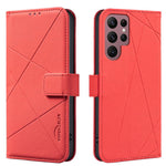 Custodia per telefono in pelle con motivo geometrico e protezione RFID., For Samsung Galaxy S21 FE 5G, For Samsung Galaxy S21 5G, For Samsung Galaxy S21+ 5G, For Samsung Galaxy S21 Ultra 5G