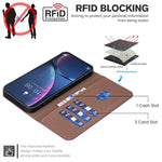 Custodia per telefono in pelle con motivo geometrico e protezione RFID., For Samsung Galaxy S23 5G, For Samsung Galaxy S22 Ultra 5G, For Samsung Galaxy S22+ 5G, For Samsung Galaxy S22 5G