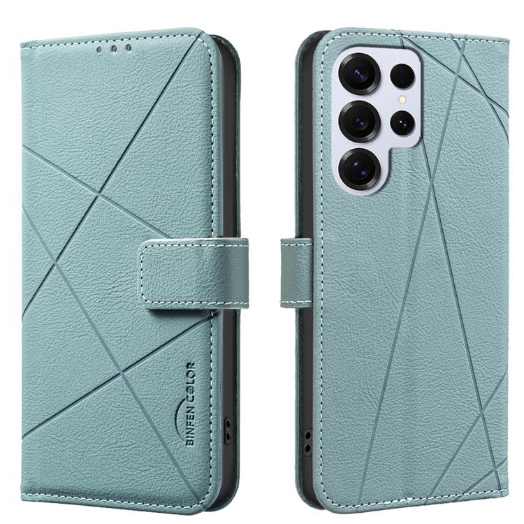 Custodia per telefono in pelle con motivo geometrico e protezione RFID., For Samsung Galaxy S24 Ultra 5G, For Samsung Galaxy S23 FE 5G, For Samsung Galaxy S23 Ultra 5G, For Samsung Galaxy S23+ 5G