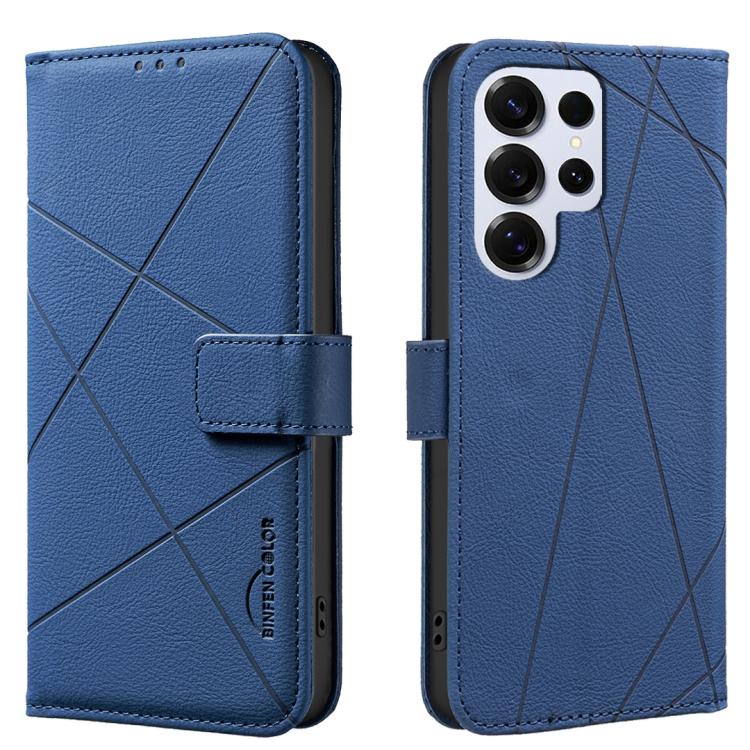 Custodia per telefono in pelle con motivo geometrico e protezione RFID., For Samsung Galaxy S24 Ultra 5G, For Samsung Galaxy S23 FE 5G, For Samsung Galaxy S23 Ultra 5G, For Samsung Galaxy S23+ 5G