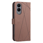 Custodia per telefono in pelle con motivo geometrico e protezione RFID., For Samsung Galaxy S25 Edge 5G, For Samsung Galaxy S25 / S24 5G, For Samsung Galaxy S25+ / S24+ 5G, For Samsung Galaxy S25 Ultra 5G