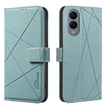 Custodia per telefono in pelle con motivo geometrico e protezione RFID., For Samsung Galaxy S25 Edge 5G, For Samsung Galaxy S25 / S24 5G, For Samsung Galaxy S25+ / S24+ 5G, For Samsung Galaxy S25 Ultra 5G