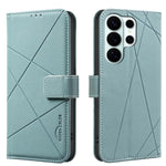 Custodia per telefono in pelle con motivo geometrico e protezione RFID., For Galaxy S26 FE 5G, For Samsung Galaxy S26 Ultra 5G, For Samsung Galaxy S26 5G, For Samsung Galaxy S25 FE 5G