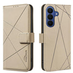 Custodia per telefono in pelle con motivo geometrico e protezione RFID., For Galaxy S26 FE 5G, For Samsung Galaxy S26 Ultra 5G, For Samsung Galaxy S26 5G, For Samsung Galaxy S25 FE 5G