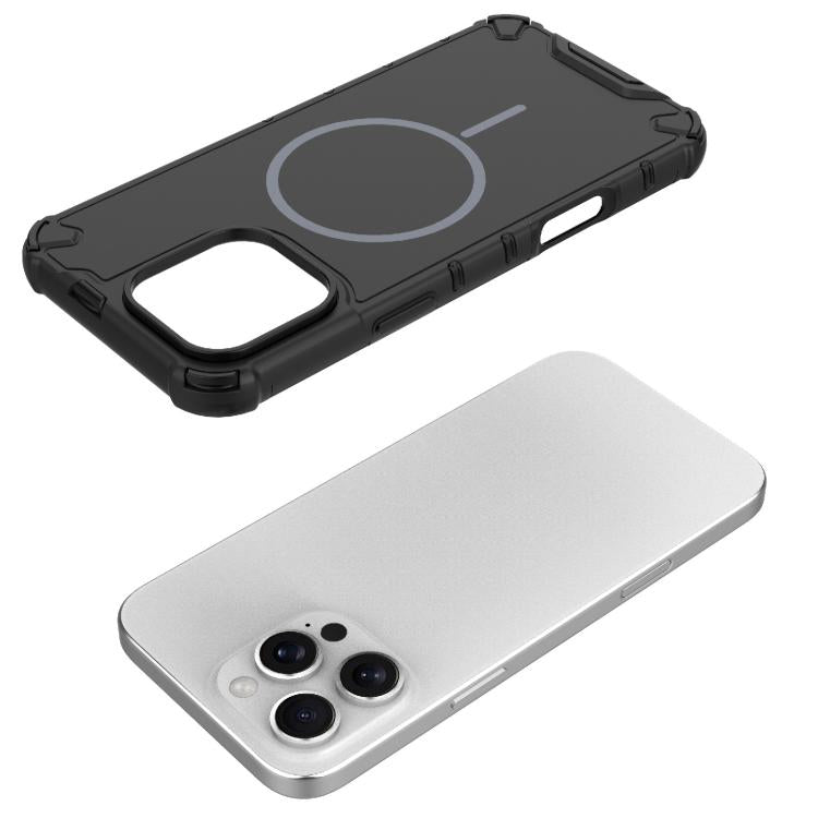 Custodia magnetica per telefono MagSafe a tinta unita con griglia., For iPhone 16 Pro Max, For iPhone 16 Pro, For iPhone 16 Plus, For iPhone 16