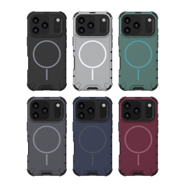 Custodia magnetica per telefono MagSafe a tinta unita con griglia., For iPhone 18 Pro / 17 Pro, For iPhone 18 Pro Max / 17 Pro Max, For iPhone 17, For iPhone Air