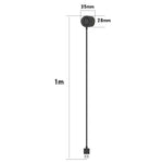 Cavo di ricarica magnetico per orologio xDfind con porta USB, funzione dati e protezione chip, lunghezza: 1 m, For Suunto 7