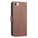 Custodia per telefono in pelle con motivo geometrico e protezione RFID., For iPhone 6 / 7 / 8 / SE, For iPhone 13 Pro Max, For iPhone 13 Pro, For iPhone 12 / 12 Pro