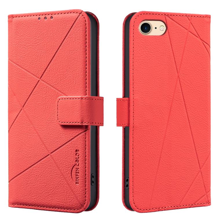 Custodia per telefono in pelle con motivo geometrico e protezione RFID., For iPhone 6 / 7 / 8 / SE, For iPhone 13 Pro Max, For iPhone 13 Pro, For iPhone 12 / 12 Pro