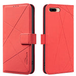 Custodia per telefono in pelle con motivo geometrico e protezione RFID., For iPhone XR, For iPhone XS Max, For iPhone 6 Plus / 7 Plus / 8 Plus