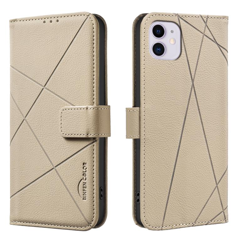 Custodia per telefono in pelle con motivo geometrico e protezione RFID., For iPhone 12 Pro Max, For iPhone 11 Pro Max, For iPhone 11, For iPhone 11 Pro